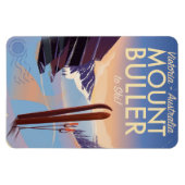 Mount Buller Australië vintage skiposter Magneet (Horizontaal)