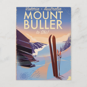 Mount Buller, Victoria Australië Briefkaart