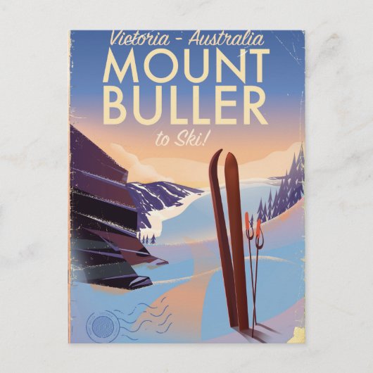 Mount Buller, Victoria Australië Briefkaart (Voorkant)
