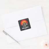 Mount Buller Victoria Vierkante Sticker (Envelop)