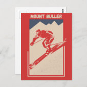 Mount Buller Victoriaans Alps Australia Ski Resort Briefkaart (Voorkant / Achterkant)