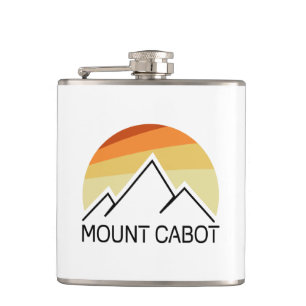 Mount Cabot New Hampshire Retro Heupfles