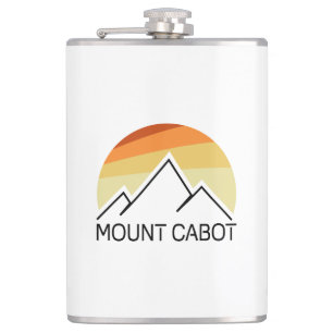 Mount Cabot New Hampshire Retro Heupfles