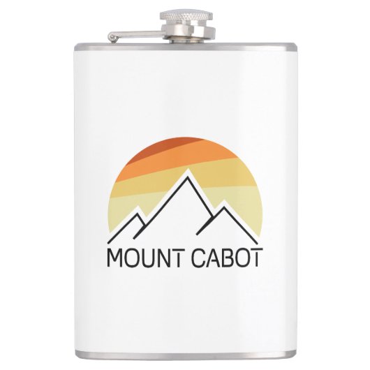 Mount Cabot New Hampshire Retro Heupfles (Voorkant)