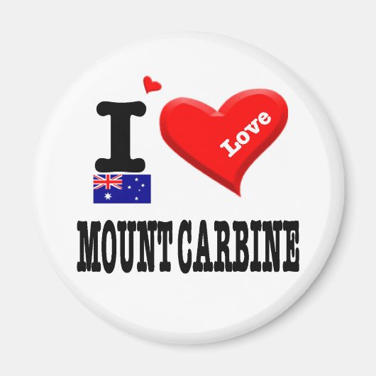 MOUNT CARBINE - I Love Magneet (Voorkant)