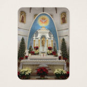 Mount Carmel Kenosha Funeral Memorial Heilige Kaar Visitekaartje (Voorkant)