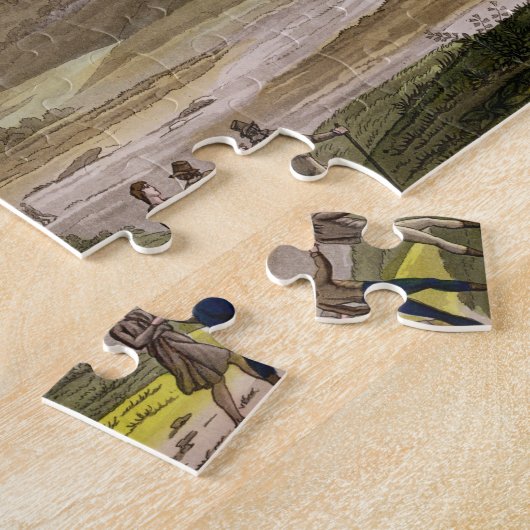 Mount Cayambe, Ecuador, uit Le Costume Ancien et Legpuzzel (Zijkant)