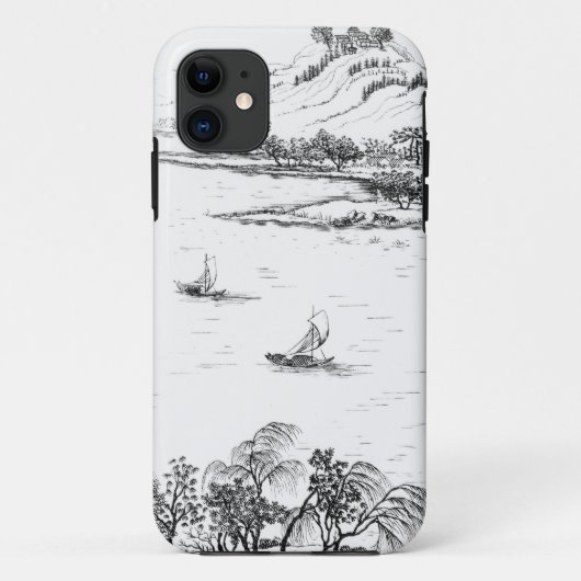 Mount Chang en Lake Chou uit 'Jardins Anglo-Chi Case-Mate iPhone Case (Achterkant)
