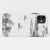 Mount Chang en Lake Chou uit 'Jardins Anglo-Chi Case-Mate iPhone Case (Achterkant (horizontaal))
