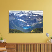Mount Chapman & Lake Wurdeman Canvas Afdruk (Insitu (Woonkamer))