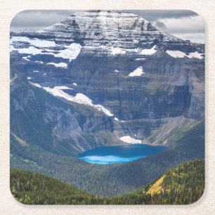 Mount Chapman & Lake Wurdeman Kartonnen Onderzetters