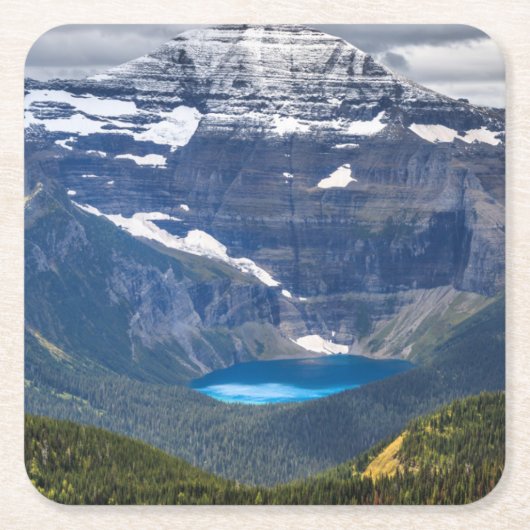 Mount Chapman & Lake Wurdeman Kartonnen Onderzetters (Voorkant)