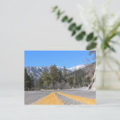 Mount Charleston Kyle Canyon Nevada Poster Briefkaart (Staand voorkant)