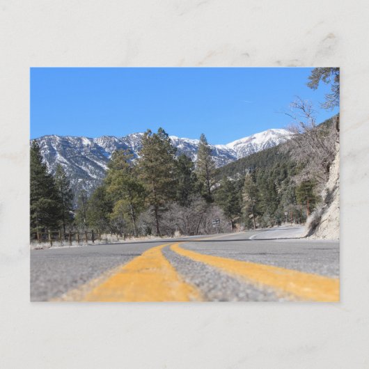Mount Charleston Kyle Canyon Nevada Poster Briefkaart (Voorkant)