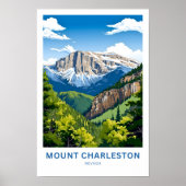 Mount Charleston Nevada Reisprint Poster (Voorkant)
