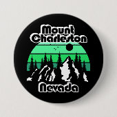 Mount Charleston Nevada Ronde Button 7,6 Cm (Voorkant)