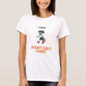 Mount Child Count T-shirt (Voorkant)