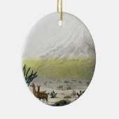 Mount Chimborazo, Ecuador, uit Le Costume Ancien Keramisch Ornament (Rechts)