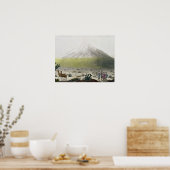 Mount Chimborazo, Ecuador, uit Le Costume Ancien Poster (Keuken)