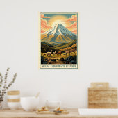 Mount Chimborazo Ecuador V01 Poster (Keuken)
