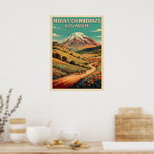 Mount Chimborazo Ecuador V03 Poster (Keuken)