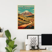 Mount Chimborazo Ecuador V03 Poster (Thuiskantoor)