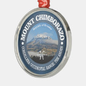Mount Chimborazo Metalen Ornament (Links)