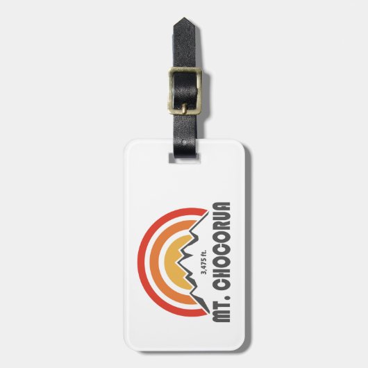 Mount Chocorua New Hampshire Bagagelabel (Voorkant verticaal)