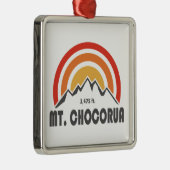 Mount Chocorua New Hampshire Metalen Ornament (Rechts)