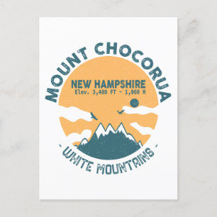 Mount Chocorua New Hampshire - Retro  Briefkaart