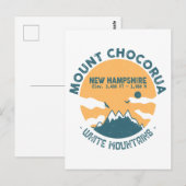 Mount Chocorua New Hampshire - Retro  Briefkaart (Voorkant / Achterkant)