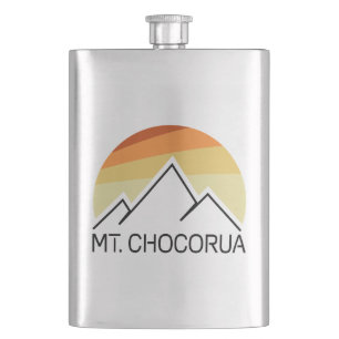 Mount Chocorua New Hampshire Retro Flacon