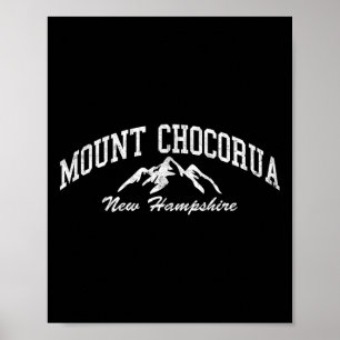 Mount Chocorua New Hampshire Vintage Berg Poster