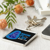 Mount Cook Alpinisme Nieuw-Zeeland Sleutelhanger (Zijkant)