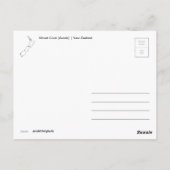 Mount Cook (Aoraki) (Neuseeland) Postkarte Briefkaart (Achterkant)