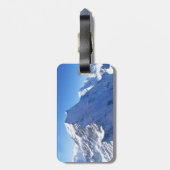 Mount Cook (Aoraki) Peak, Nieuw-Zeeland Bagagelabel (Achterkant verticaal)