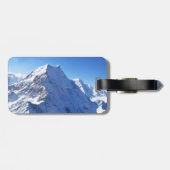 Mount Cook (Aoraki) Peak, Nieuw-Zeeland Bagagelabel (Achterkant horizontaal)
