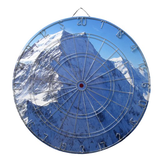 Mount Cook (Aoraki) Peak, Nieuw-Zeeland Dartbord (Voorkant)