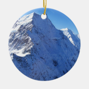 Mount Cook (Aoraki) Peak, Nieuw-Zeeland Keramisch Ornament