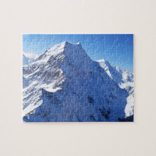 Mount Cook (Aoraki) Peak, Nieuw-Zeeland Legpuzzel (Horizontaal)