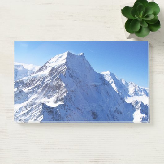 Mount Cook (Aoraki) Peak, Nieuw-Zeeland Post-it® Notes (Kantoor)