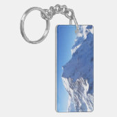 Mount Cook (Aoraki) Peak, Nieuw-Zeeland Sleutelhanger (Voorkant Links)