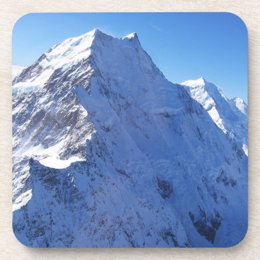 Mount Cook (Aoraki) Piek, Nieuw-Zeeland Drankjes Onderzetter (Voorkant)