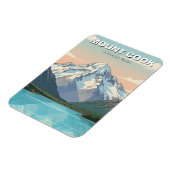 Mount Cook National Park New Zealand Postcard Magneet (Linkerzijde)