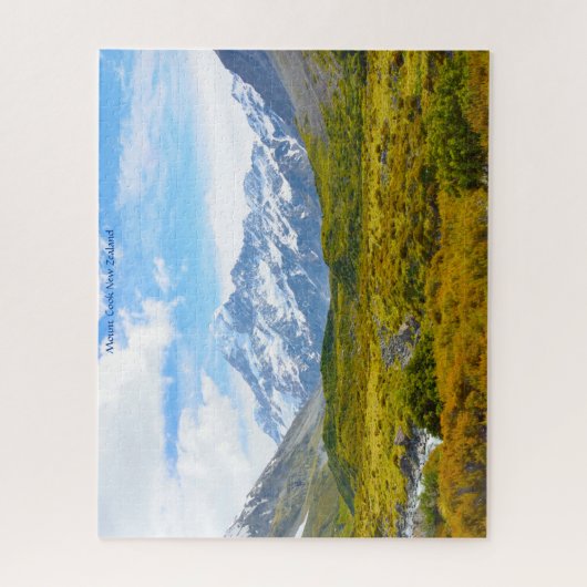 Mount Cook New Zealand Legpuzzel (Verticaal)