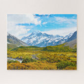 Mount Cook New Zealand Legpuzzel (Horizontaal)