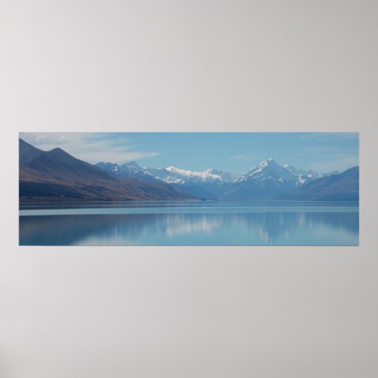 Mount Cook, New Zealand Poster (Voorkant)