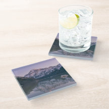Mount Cook, Nieuw-Zeeland Glas Onderzetter