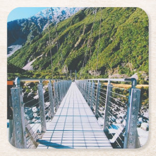Mount Cook - Nieuw-Zeeland Kartonnen Onderzetters