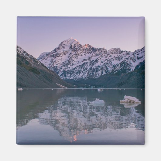 Mount Cook Nieuw-Zeelandse magneet (Voorkant)